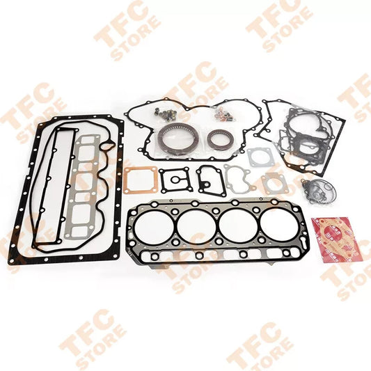 Full Gasket Kit Set For Yanmar 4TNV106 Forklift Engine With Cylinder Head Gasket