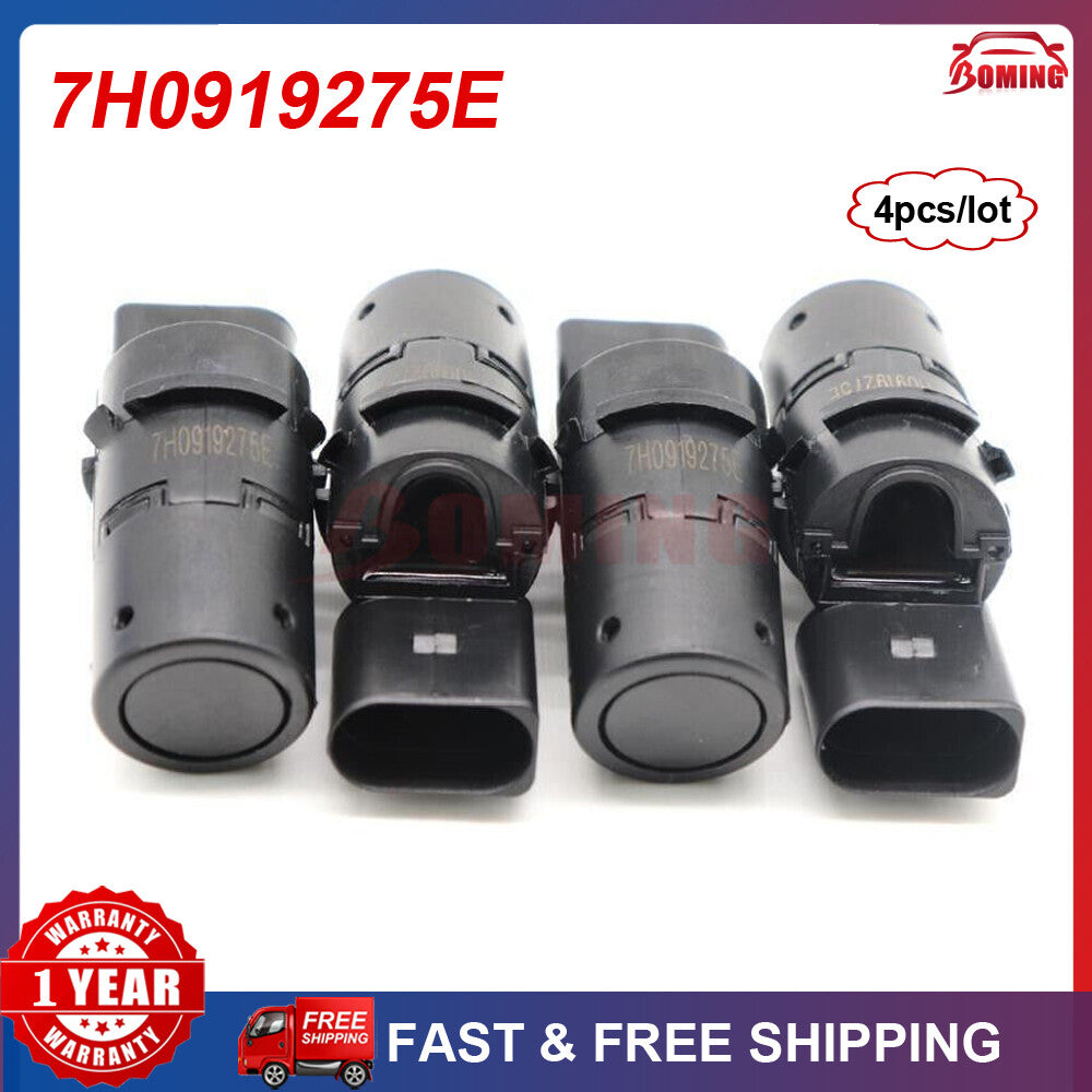 4x New 7H0919275E PDC Parking Sensor for VW T5 for Audi A2 A3 for A4 for A6 4B C5 4F2 C6 4FH Q