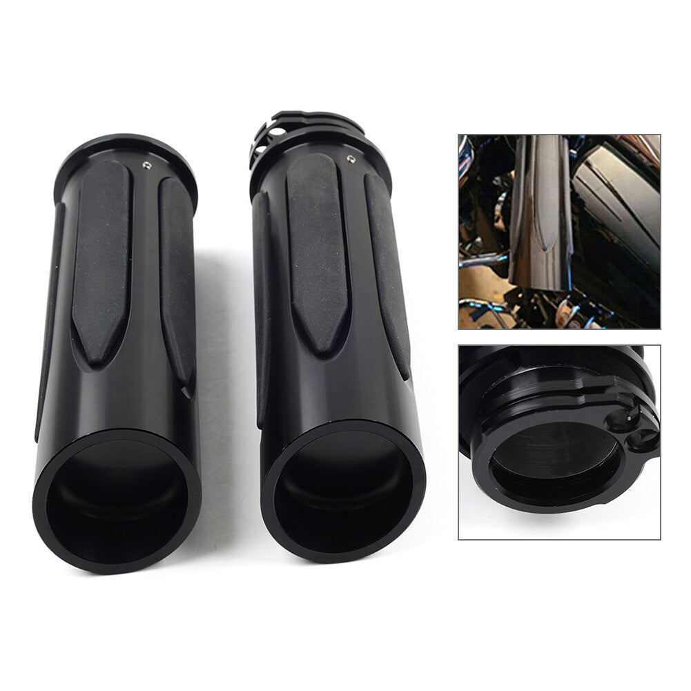 1 Handlebar Hand Grips for Harley Touring Electra Glide Dyna Softail