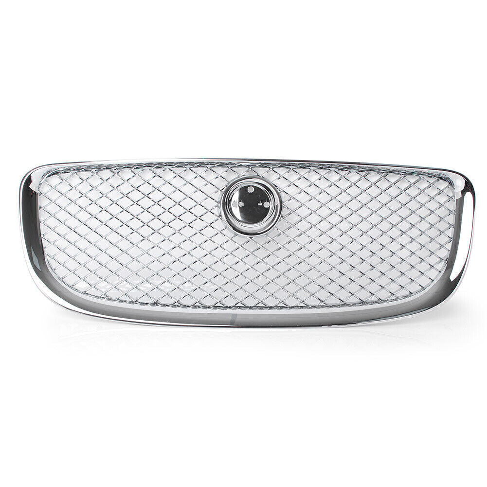 ABS Chrome Front Grille Upper Mesh Grill for Jaguar XJ 2010-2015 2014 2013 2012