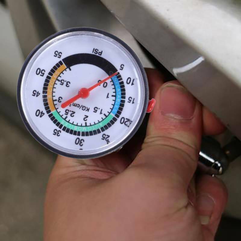 Tyre Tire Air Pressure Gauge Car Auto Motorcycle Truck Vehicle Tester Dial Meter