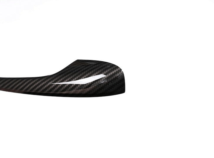 Carbon Fiber Handle Bowl Cover Trim Fit for Mercedes Benz C Class GLC W205