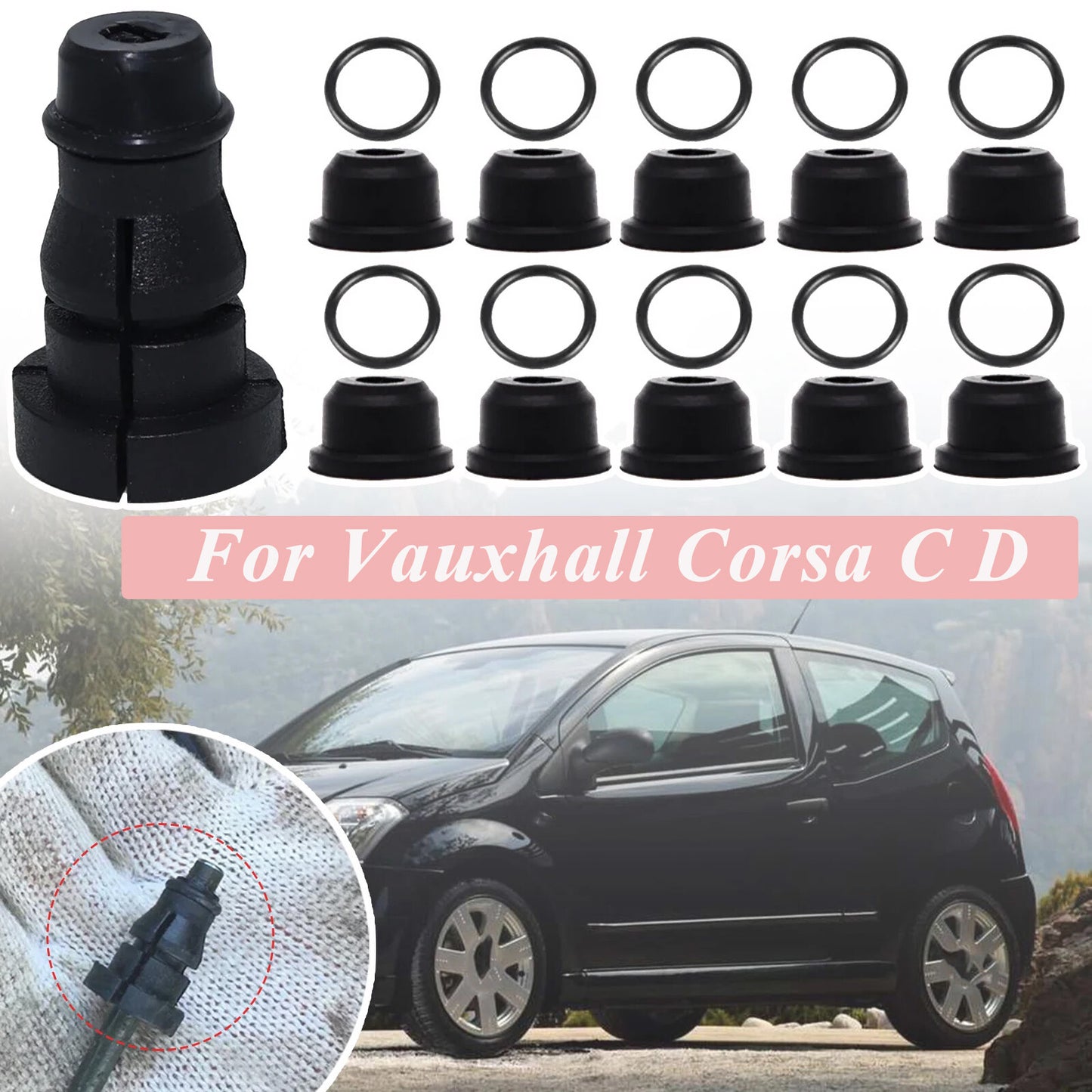Clutch Slave Master Cylinder Pipe Connector Joint Gasket Seal for Corsa C D Adam