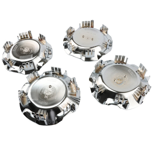 4pc For 2007 2013 Silverado Tahoe Avalanche Suburban Silver Wheel hub Center Cap