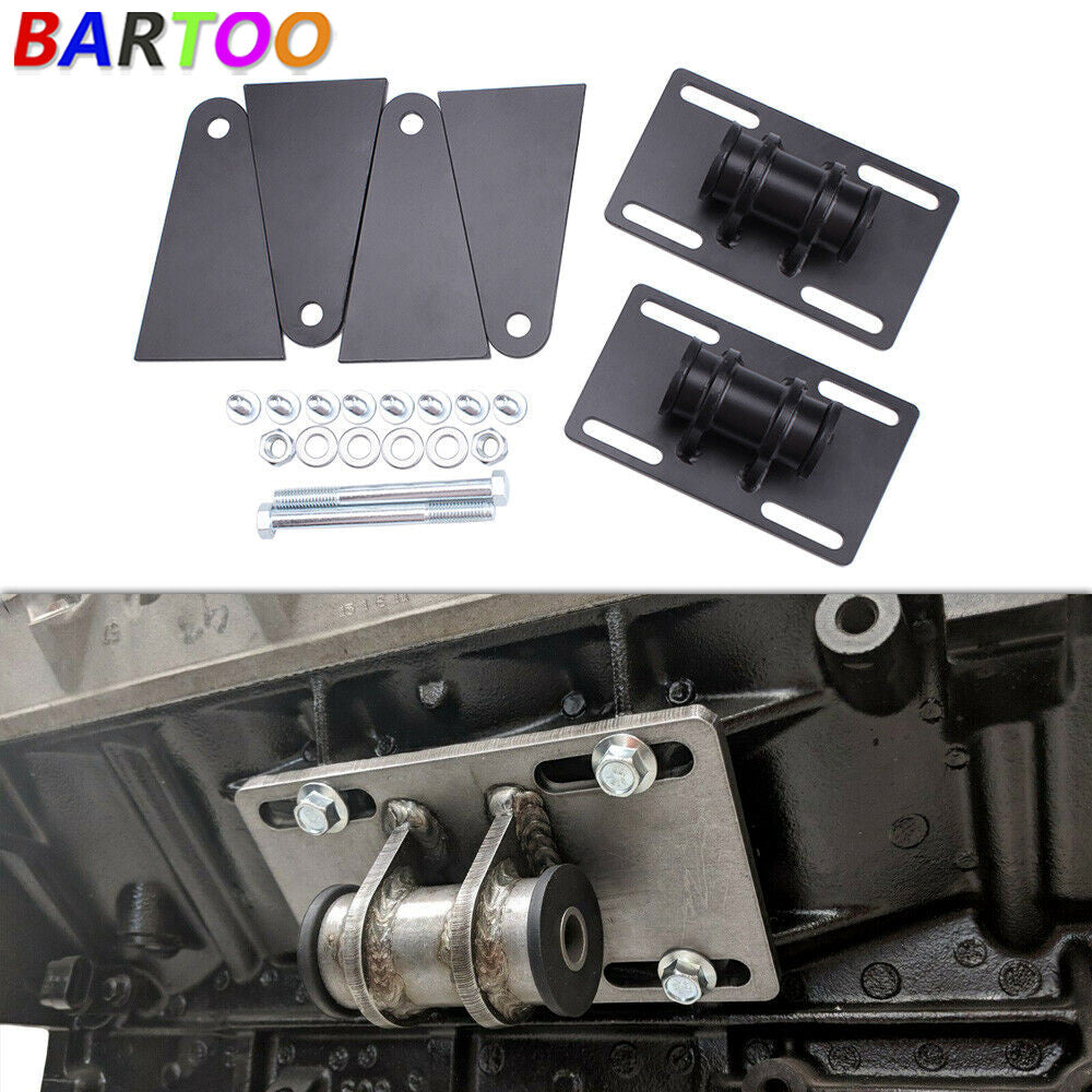Universal LS Swap Mounts 5.3 Adjustable Swap Mounts Weldable Cut Q