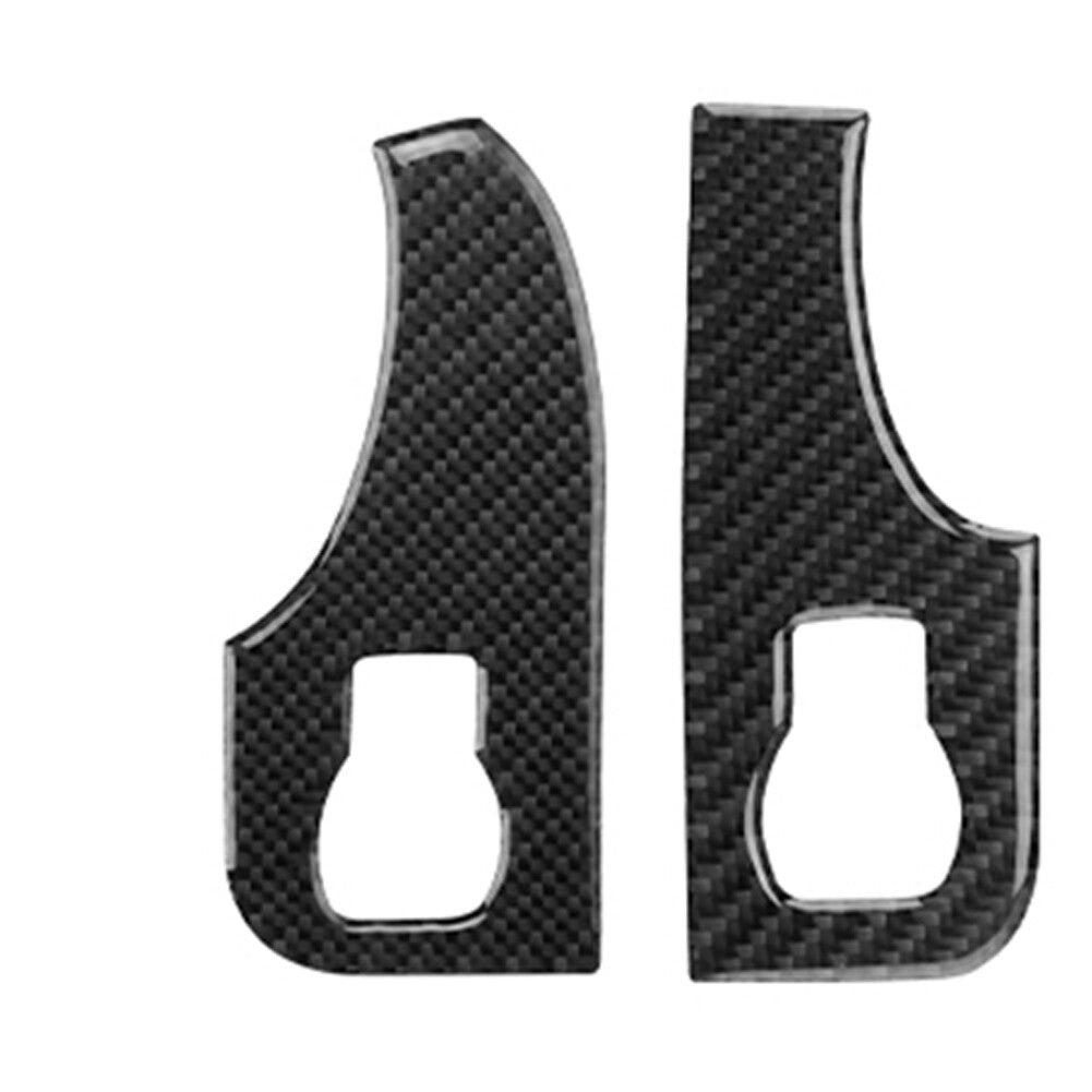Carbon Fiber Center Air Vent Outlet Decorative Cover Trim for Volvo V60 2010-17 v
