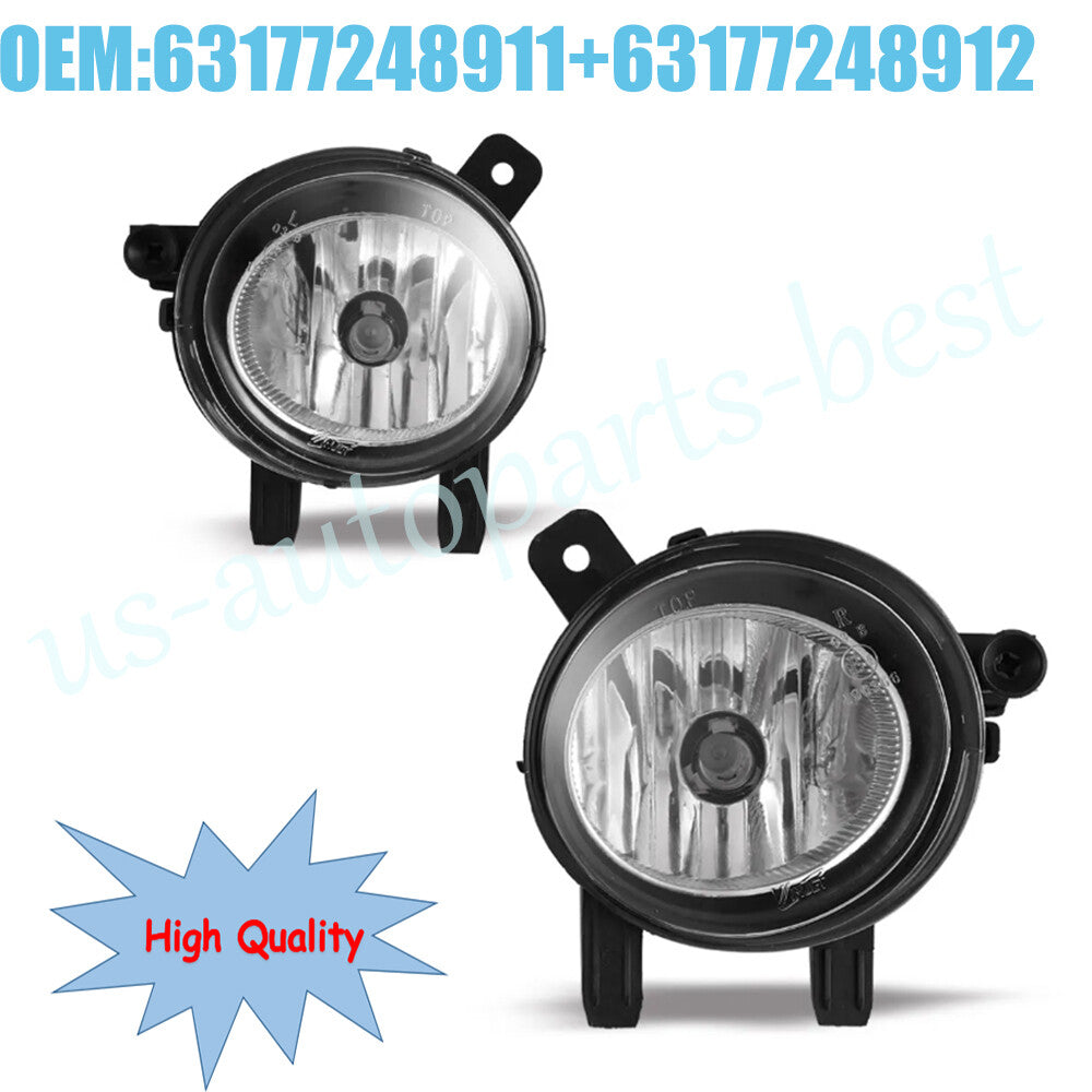 1 Pair Fog Lights For 12-15 for BMW 2 Series F22 3 Series F30 F31 F34 4 Series Clear