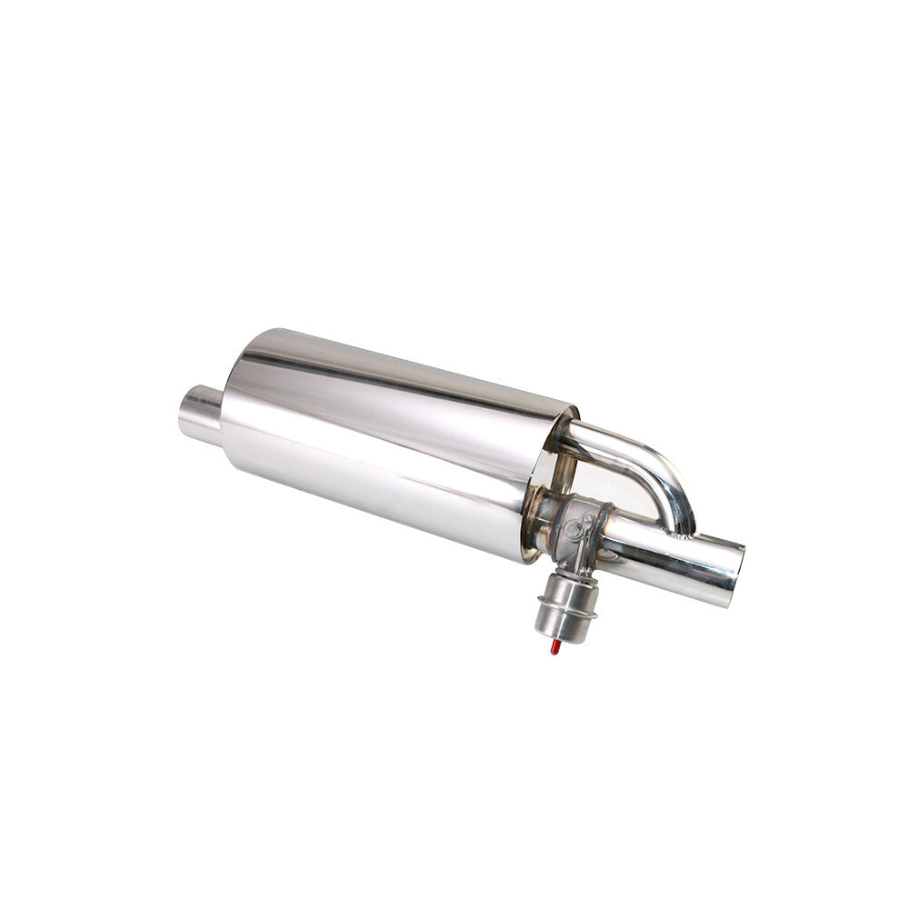 Pair 2.5 Adjust The Sound Muffler W/ Exhaust Valve Outlet 6.72 Body
