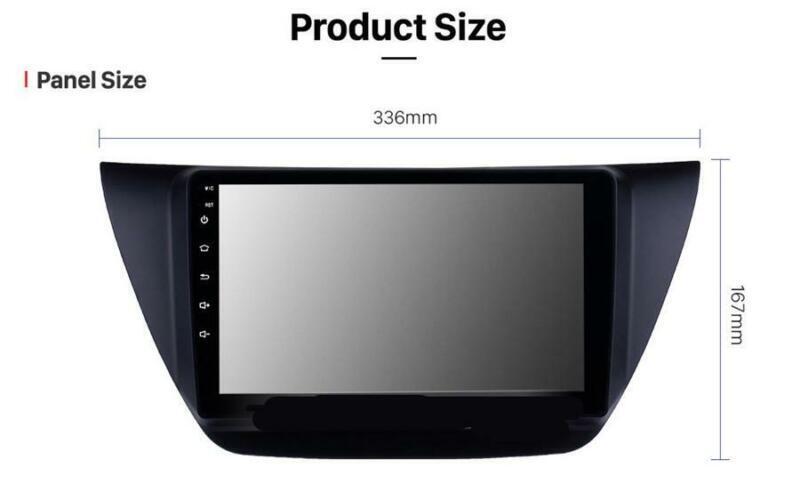 Stereo Radio with Android 8.1 9' 2DIN Car Player for Lancer ix 2006-10 n