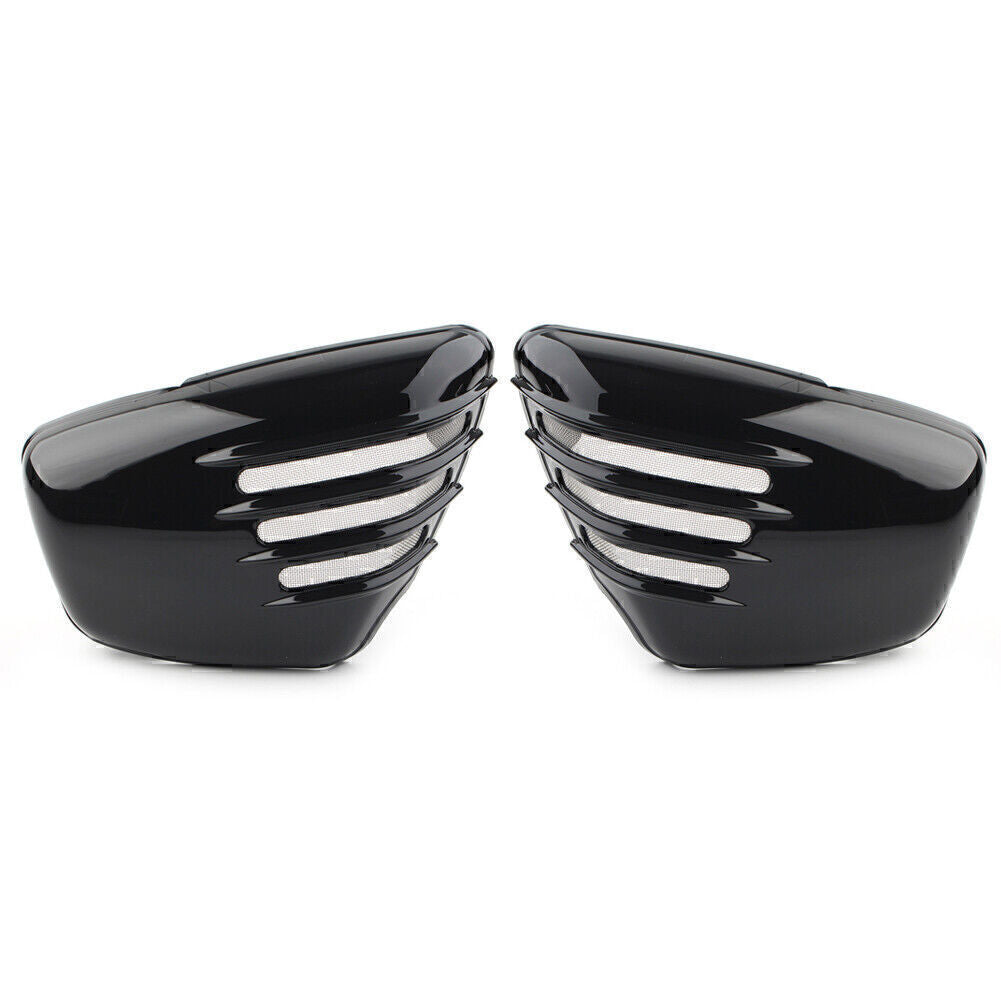 Black Battery Side Fairing Cover Fit for Yamaha XV700 750 1000 1100 Virago 1984-up