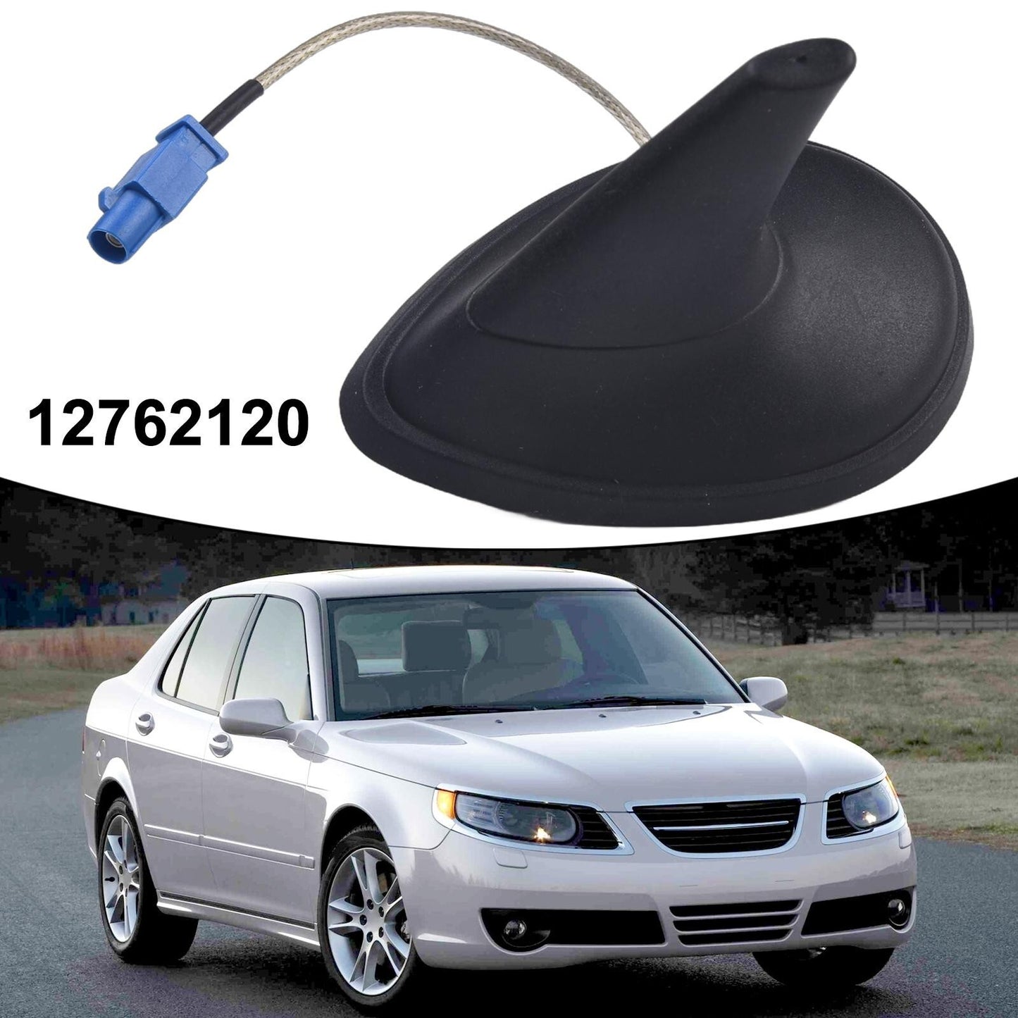 For Fin Sat Nav Antenna for Saab 9-3 03-12 & 9-5 98-09 12762120 v