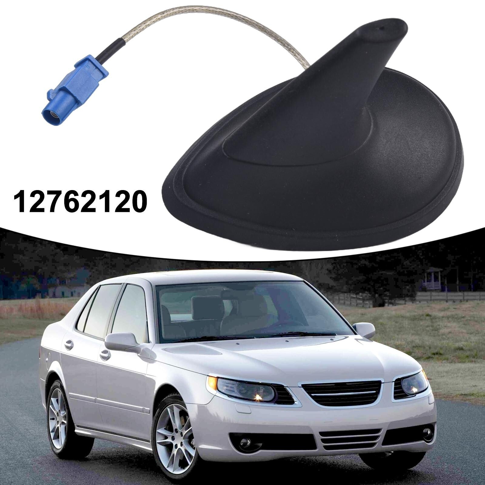 For Fin Sat Nav Antenna for Saab 9-3 03-12 & 9-5 98-09 12762120 v