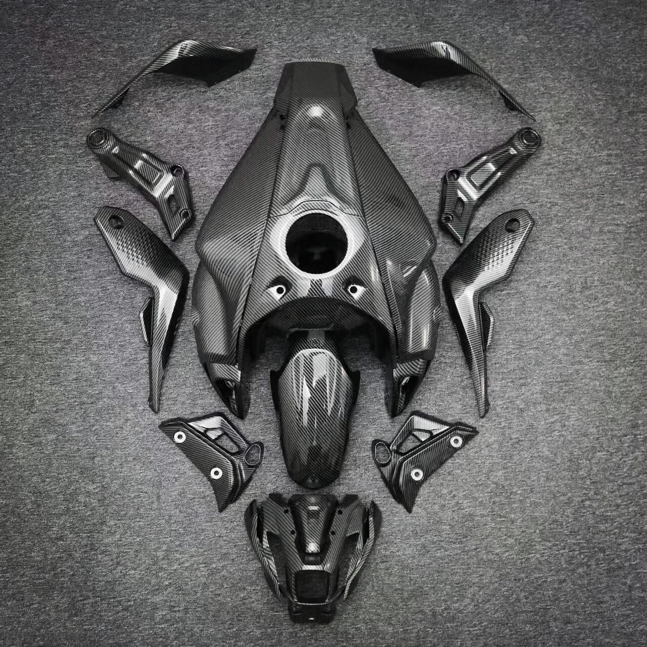 Full-body fair frame cover carbon fiber for Yamaha MT-07 2021-2024 MT07