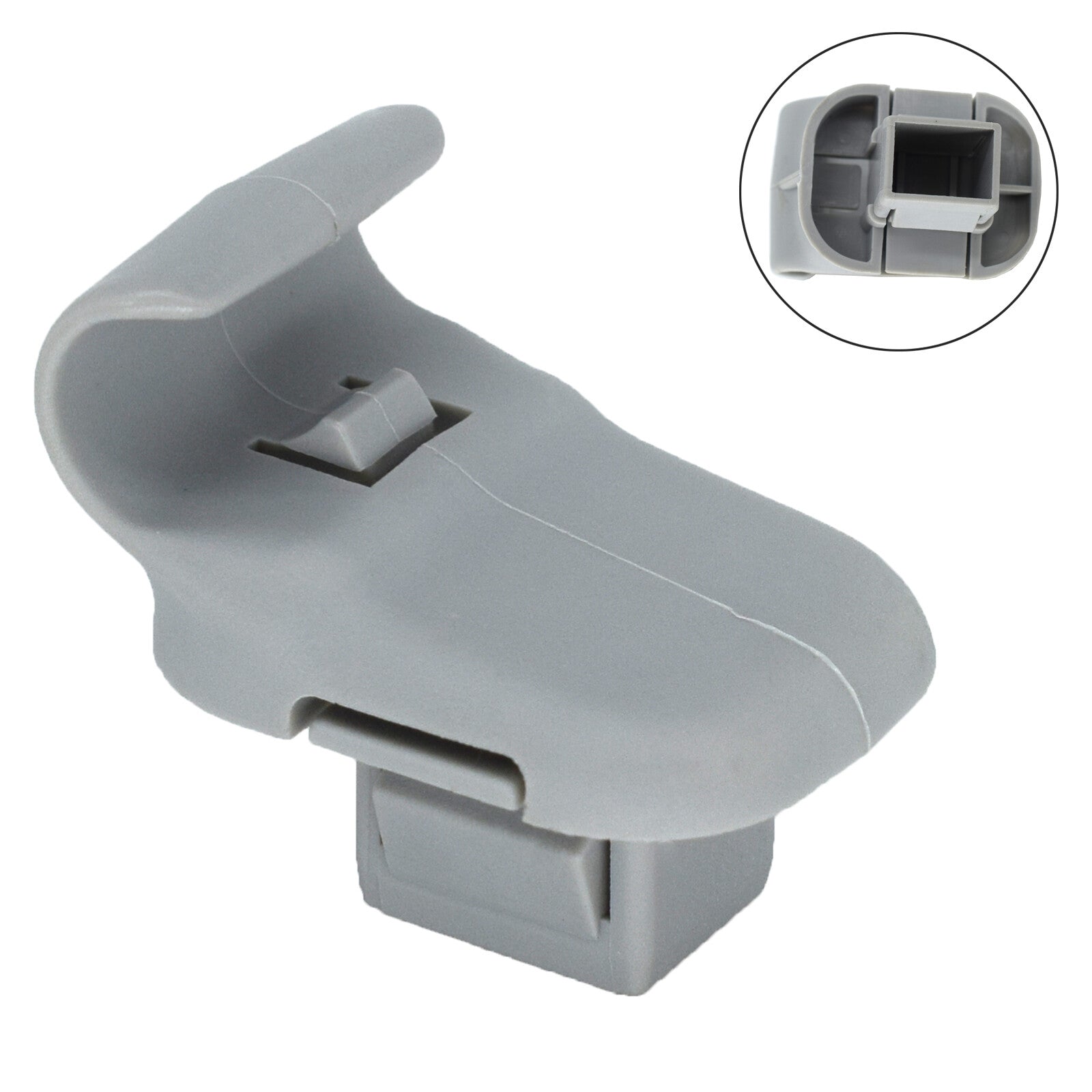 Pair For Mazda3 BK 6 GG1 CX-7 CX-9 RX-8 Gray Sun Visor Clip Hook LC6269261B77