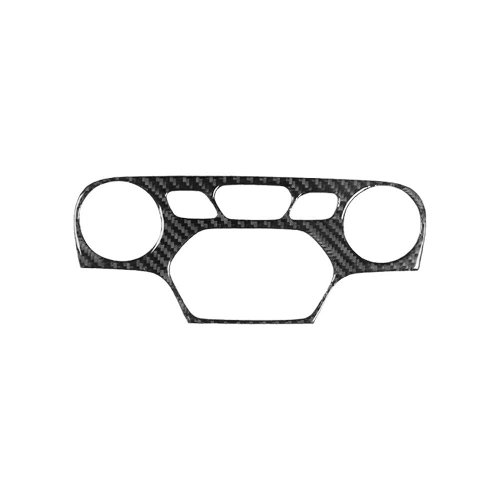 2Pcs Carbon Fiber Front Side Door Handle Cover Trim For Fiesta 2011-2015 v