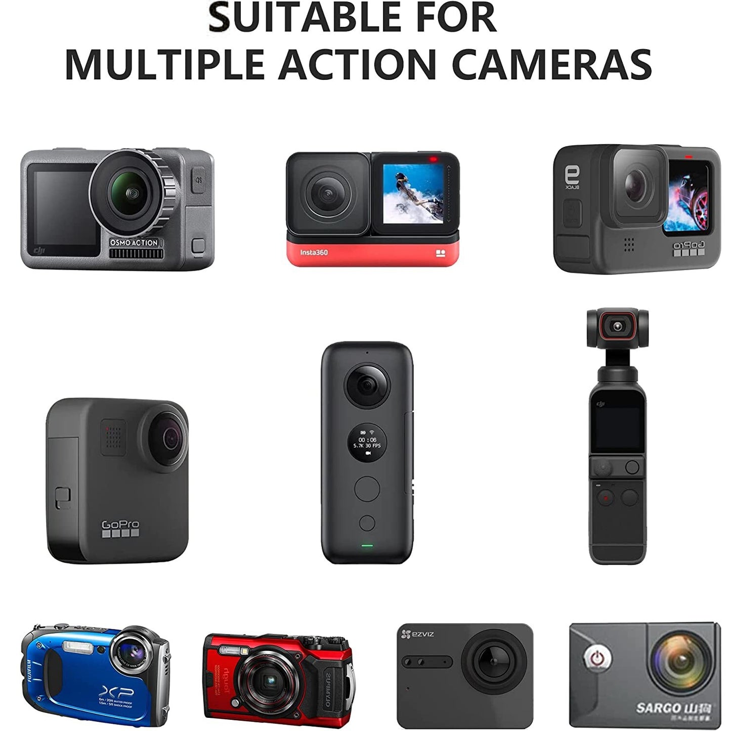 Aluminum 360¡ã Action Camera Holder  for ford  Bronco Accessories 2021 2022 2023