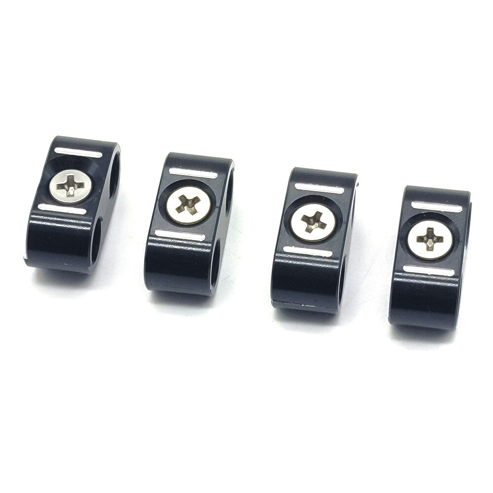 Brake, clutch, and throttle cable clamps/brackets suitable for Harley-Davidson - n