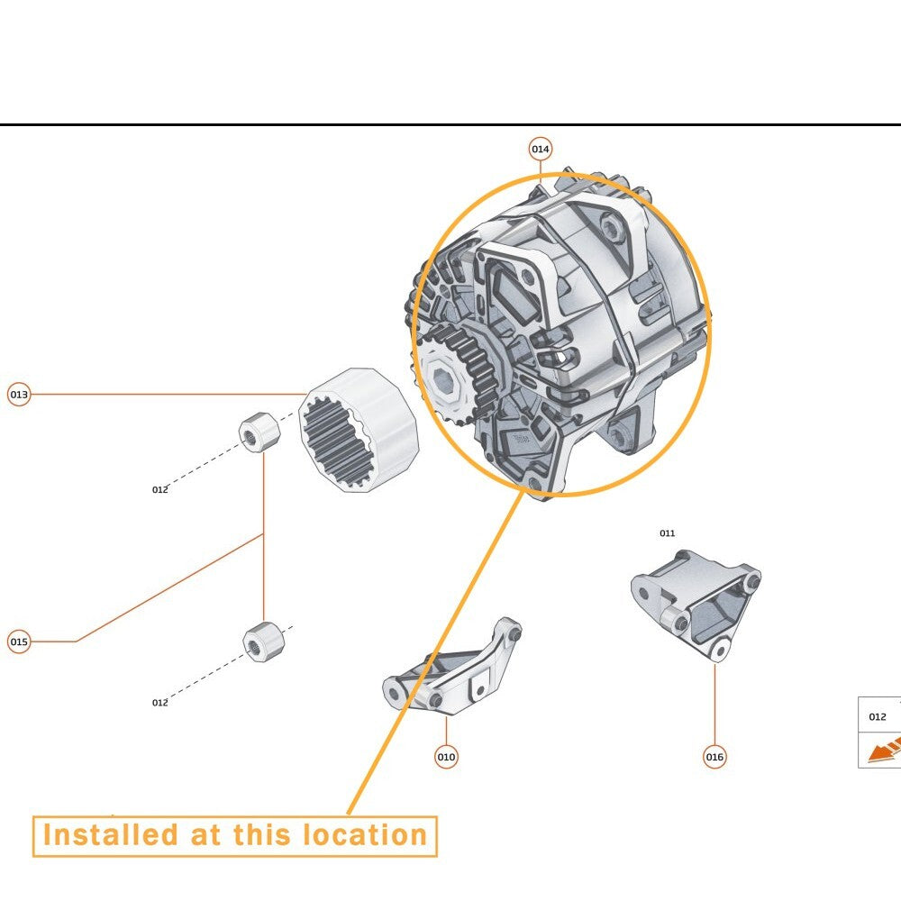 Equipment Manufacturer ( ) Alternator for McLaren MP4-12C 570S 650S 720S 540C 625C 675LT: 11F0190CP