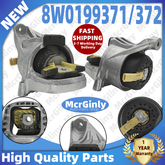 1. Dual hydraulic engine mounts suitable for 2017-2024 for Audi A4, A5, Q5, left and right sides 2.0T- n