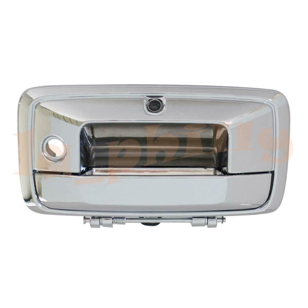 For 2018 for Chevrolet Silverado for Sierra Colorado Tailgate Handle w/ Camera Chrome Q
