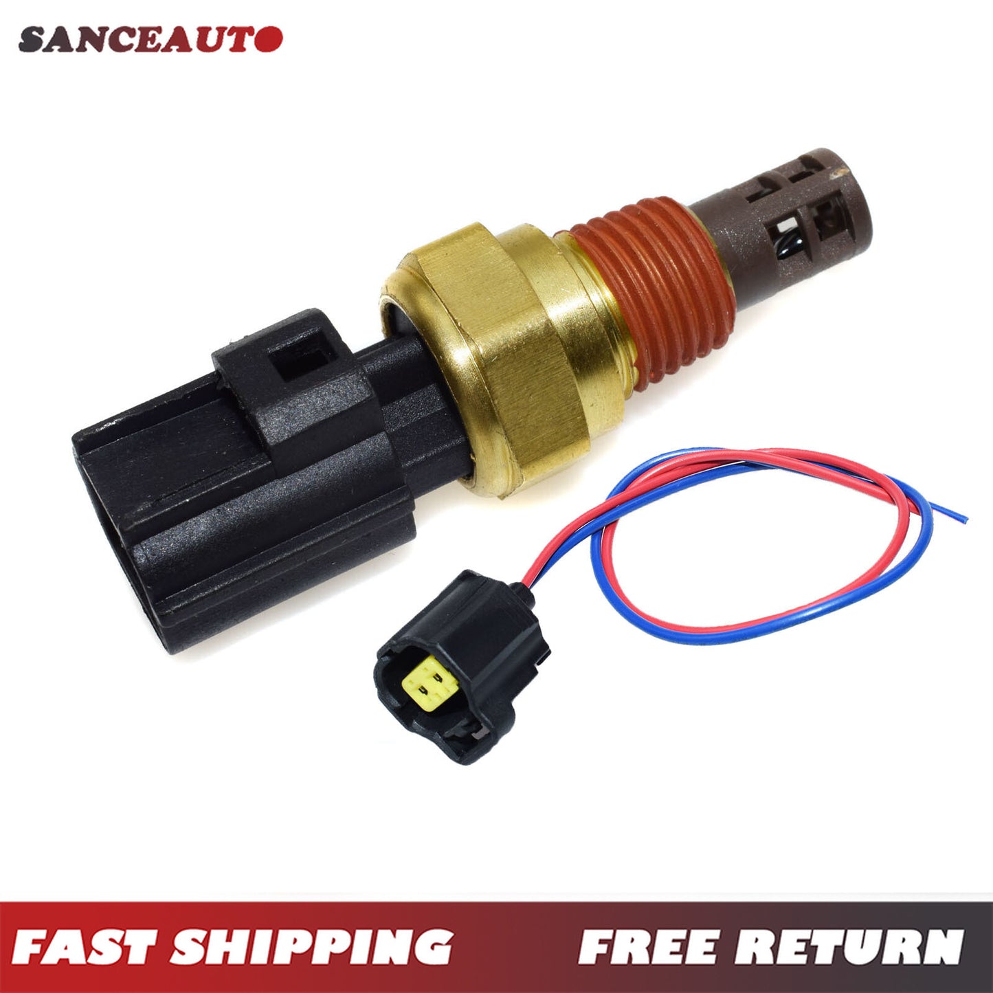 Air charging temperature sensor with plug connector for Jeep for Dodge for Chrysler 56027872- n
