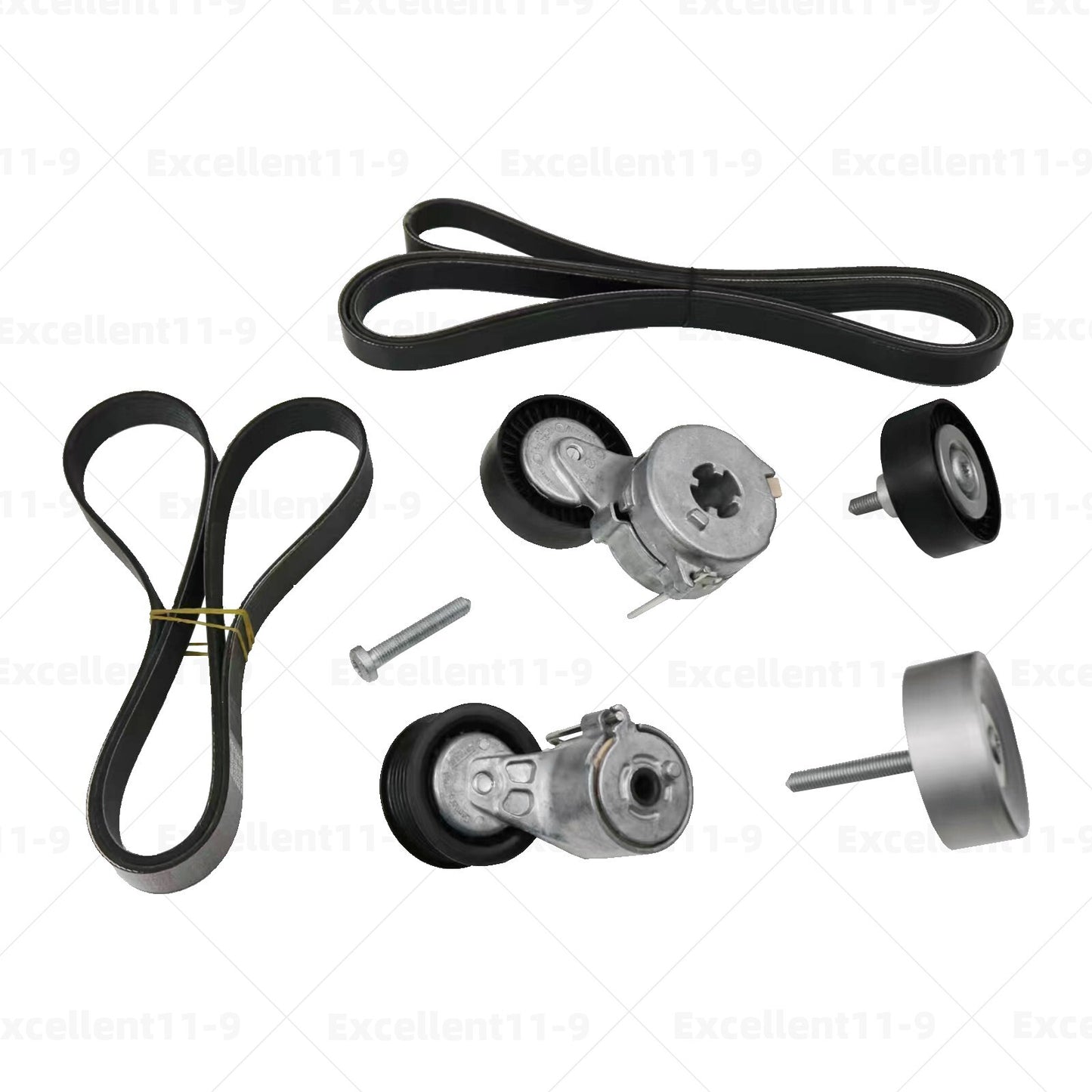 3.0T drive belt kit for Audi A6 Quattro CAJA CCAA 6PK2456 7PK1270 06E903133Q- n