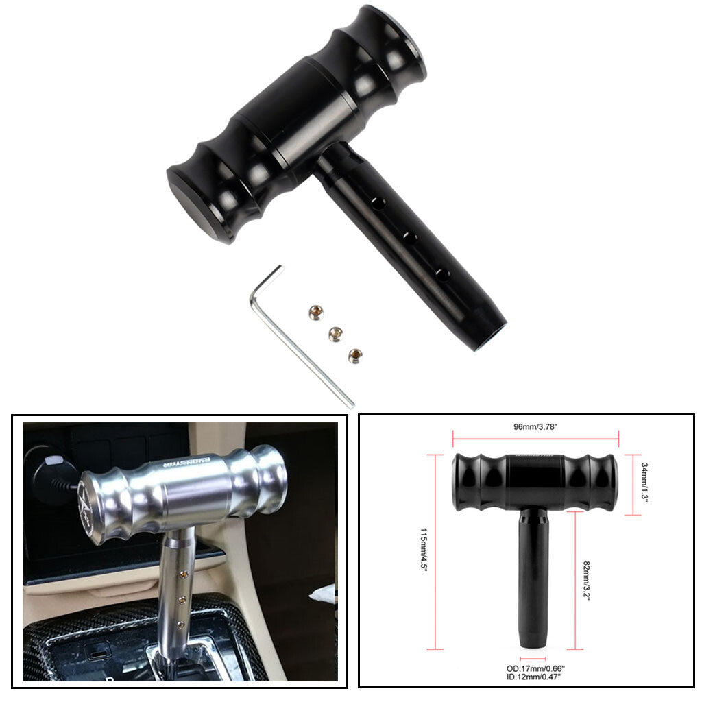 Universal Auto Shift Knob Aircraft Joystick Transmission Racing Gear Shifte 1Ps n