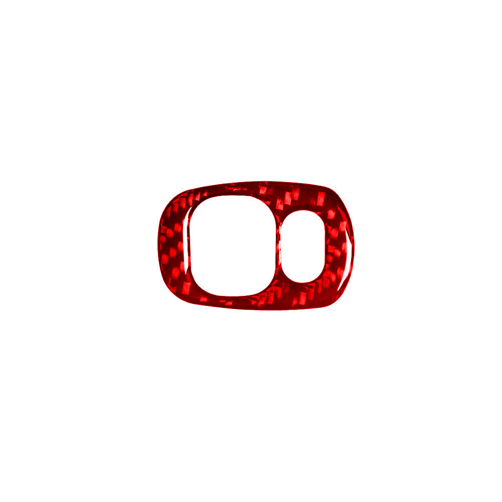 Red Carbon Fiber Rear View Mirror Button Trim for Toyota Celica 2001-2005