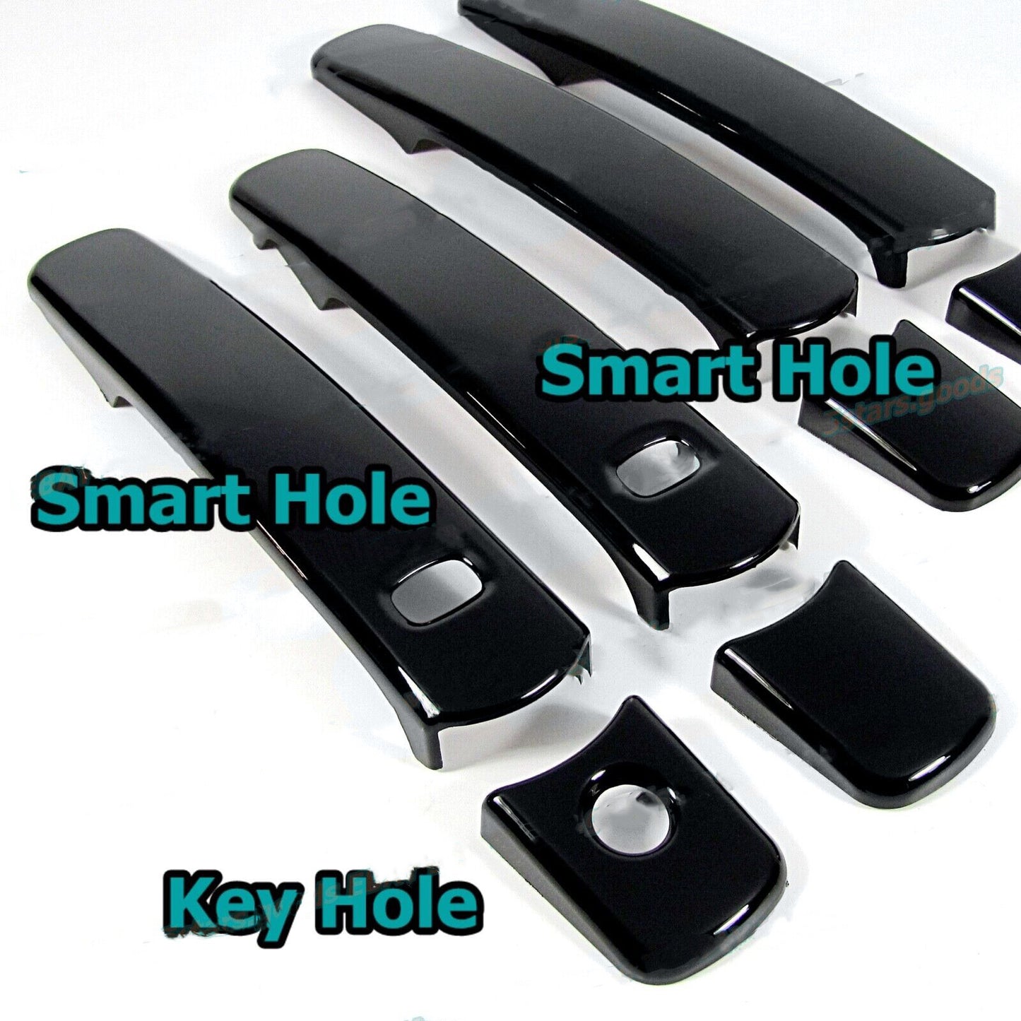 Shiny Pure Cover Trim for Infiniti FX35 SUV Side for Smart Key Door Handle