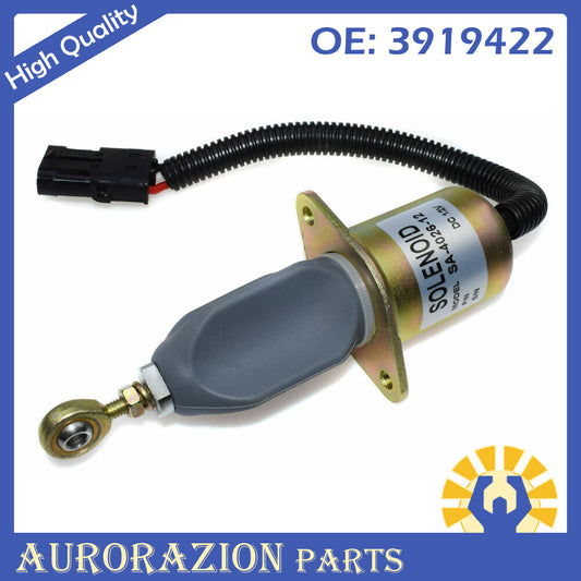 3919422 Fuel shut-off solenoid valve 2-1/2 bolt spacing suitable for 5.9L and 8.3L, new. n