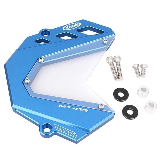 for Yamaha MT-09 2014-2016 2015 Blue Sprocket Cover Chain Guard Protector Q