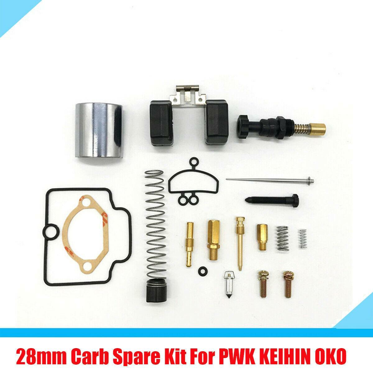 Carburetor repair and rebuild 28mm spare jet replacement kit for motorcycles - n