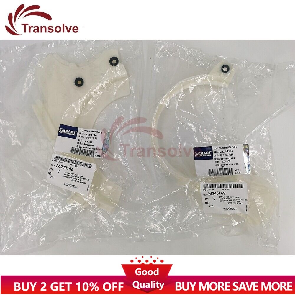 6T45E 6T40E Transmission Oil Baffle Kit 24246165 24240156 for BUICK for CHEVROLET