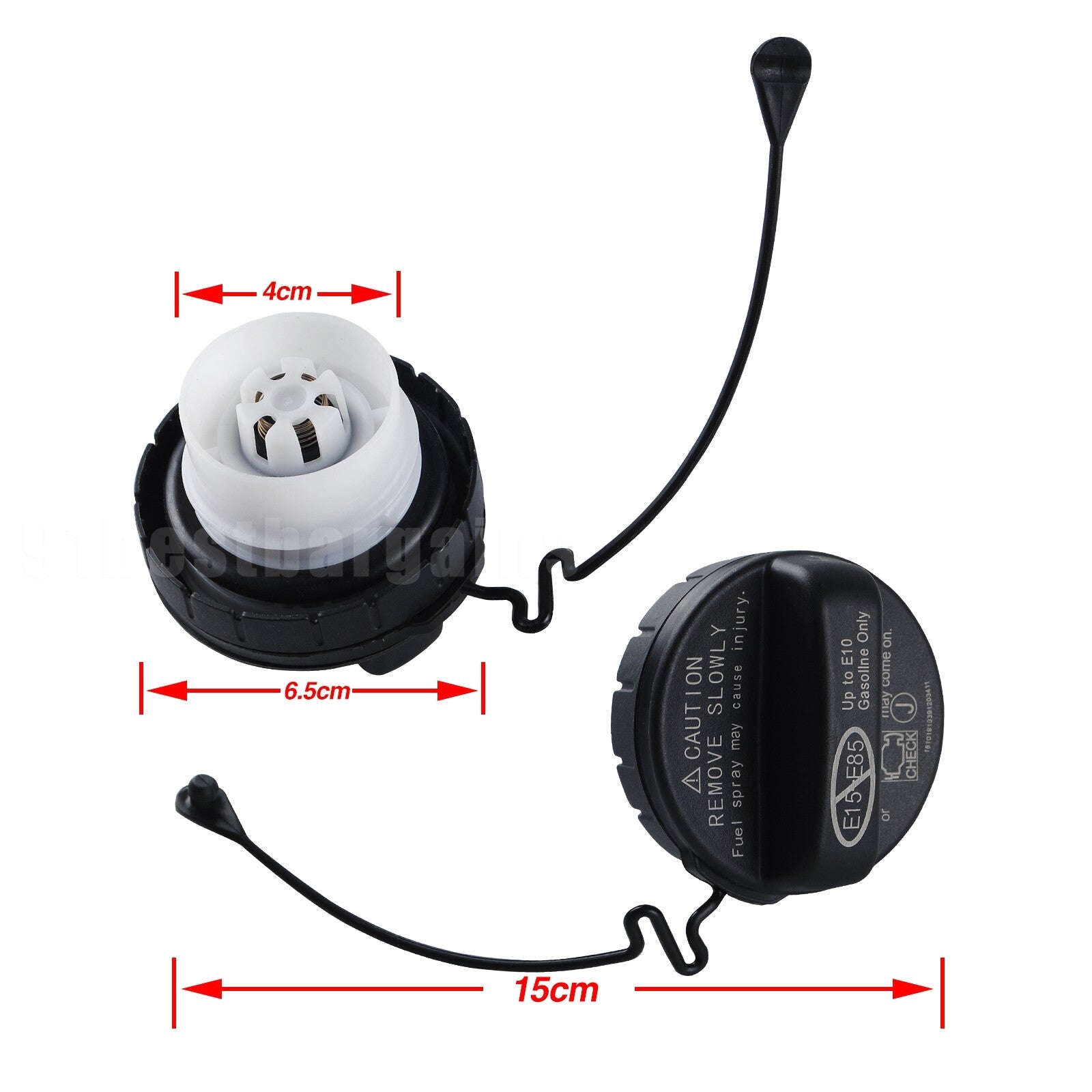 Gas cap 77300-06040 for Toyota for Camry (2006-15). Various factory models available from 2004 to 2016.