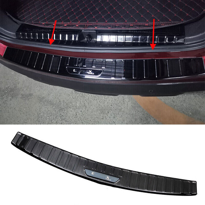 For Equinox 2018-2021 Black Outer Rear Bumper Protector Cover Trim 1PC n
