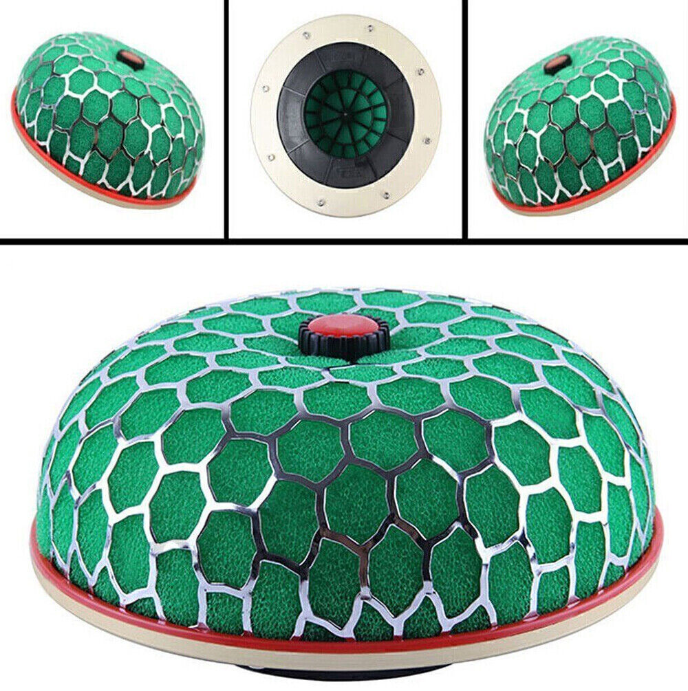 For Car 4 JDM Air Intake Filter High Flow Washable Mushroom Style Universal