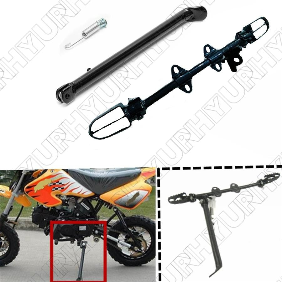 Motorcycle Pit Dirt Bike Foot Peg Footrest Kickstand 110cc 125cc 140cc Footpegs Q