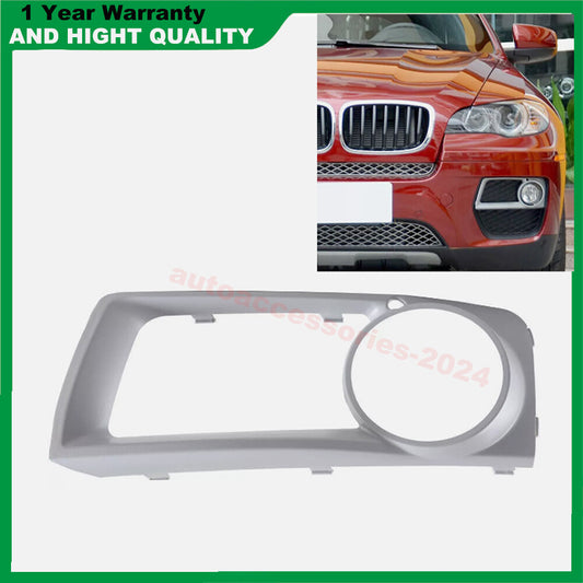 51117312595 Front Left Bumper Fog Light Grill Cover Trim for BMW E71 X6 2008-2014