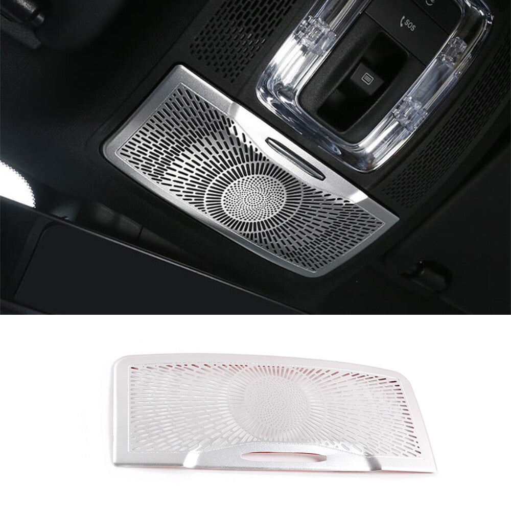 Alloy Silver Roof Glasses Case Mesh Cover for Mercedes-Benz A B Class GLB 2020+