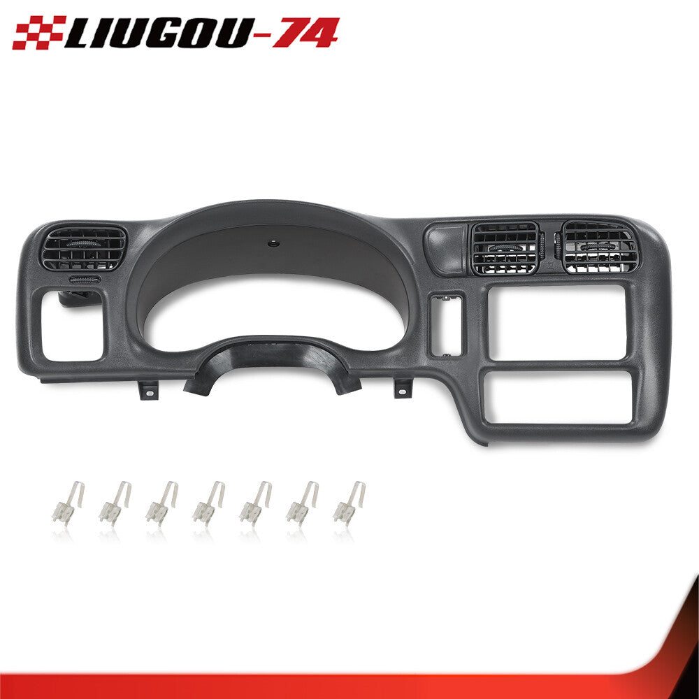 Suitable for S10 Blazer Jimmy Sonoma 98-05 Dash radio cluster border double Din- v