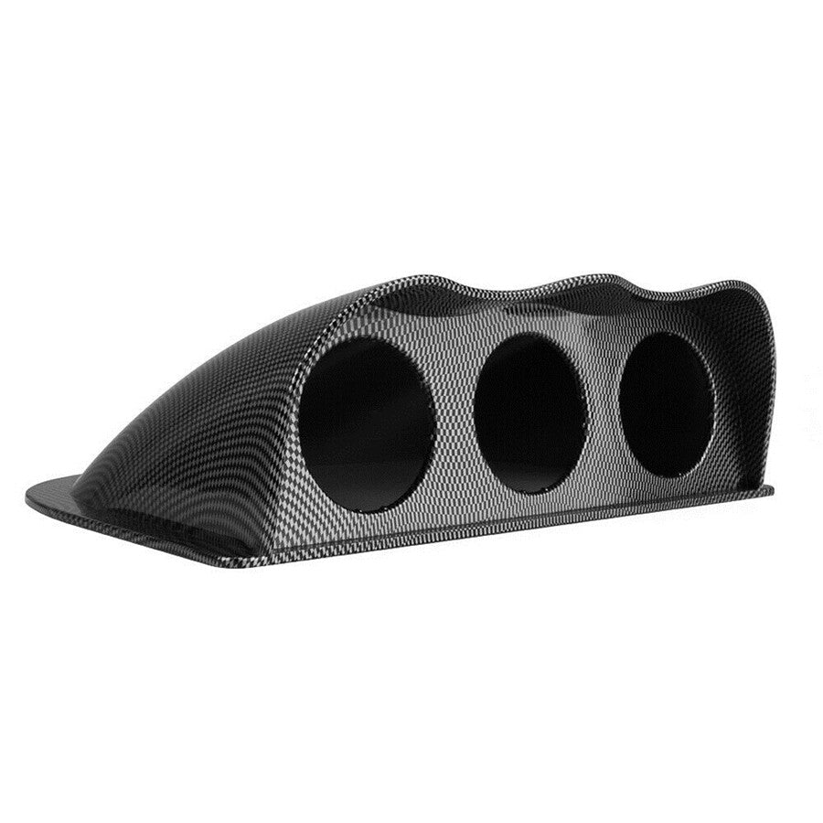 2 52mm Racing Pod Dashboard Triple 3 Hole Mount Gauge Holder Auto Accessories