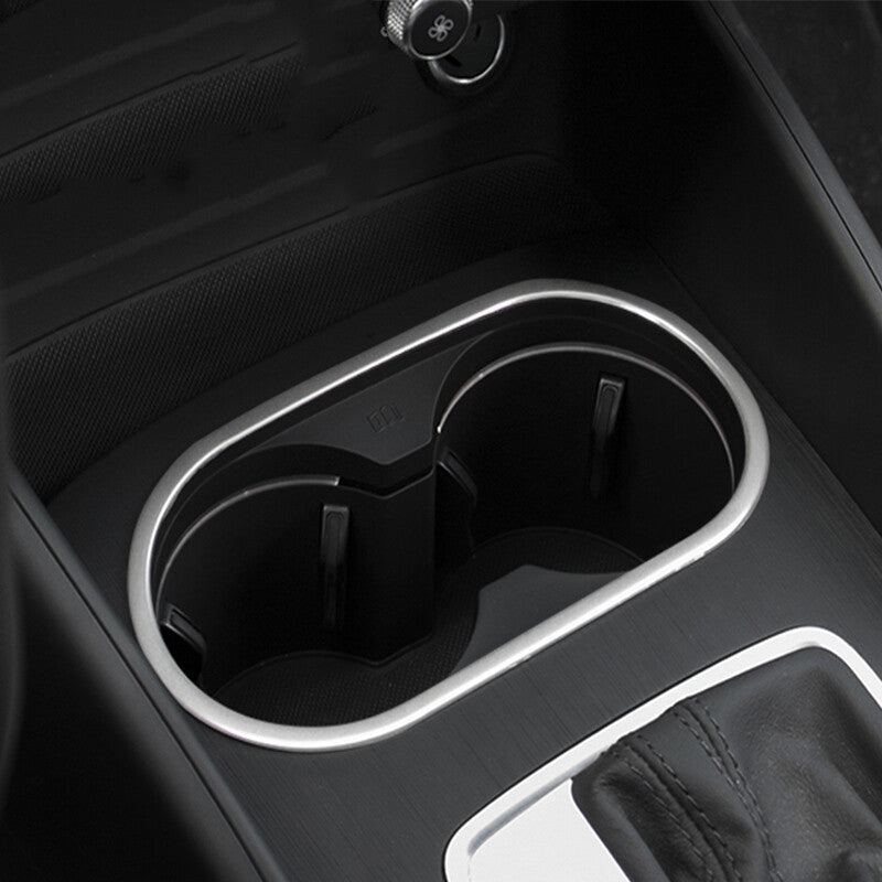 Fit For 2013-2018 for Audi A3 8V Inner Accessories Water Cup Holder Frame Cover Trim