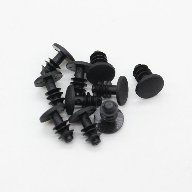 10-piece pack of black nylon luggage compartment securing clips for VW for Audi 1H086719901C