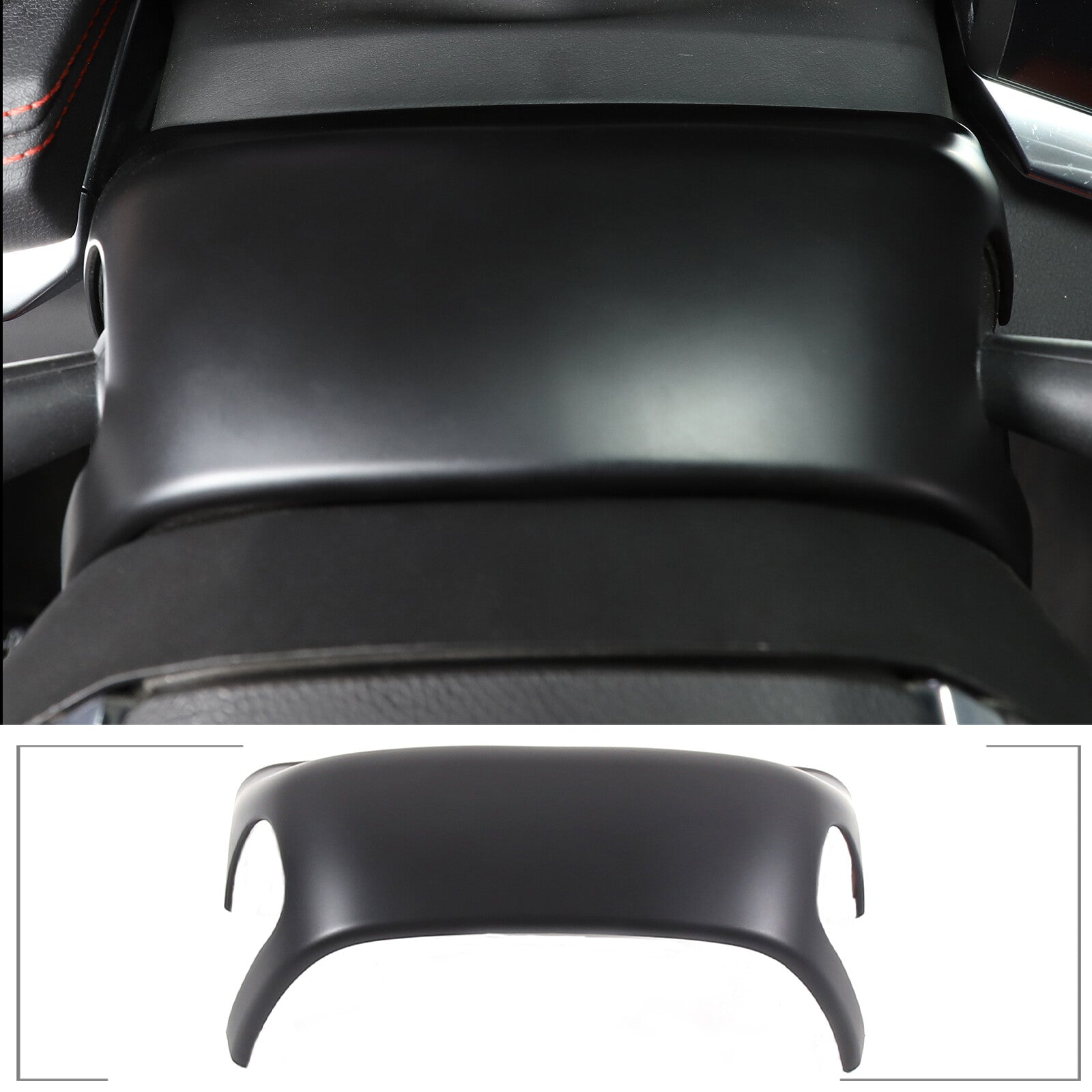ABS smoked taillights Len rear light hood decoration suitable for Corvette C8 20-24- v
