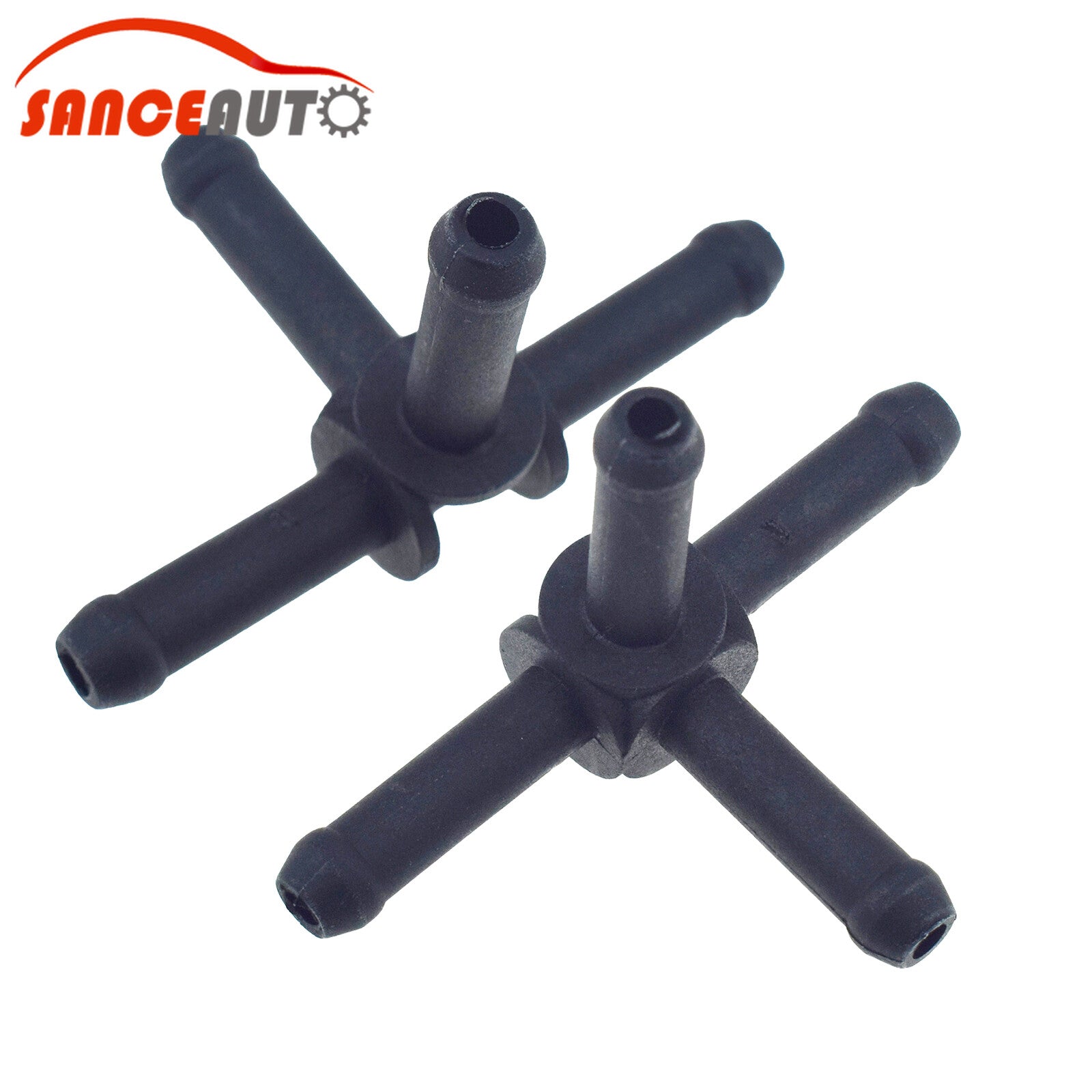 2-piece cooling hose connector 6Q0121619 for Audi A3 S3, Polo, for Jetta , and for Golf seats. n