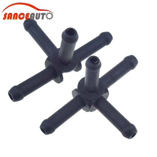 2-piece cooling hose connector 6Q0121619 for Audi A3 S3, Polo, for Jetta , and for Golf seats. n