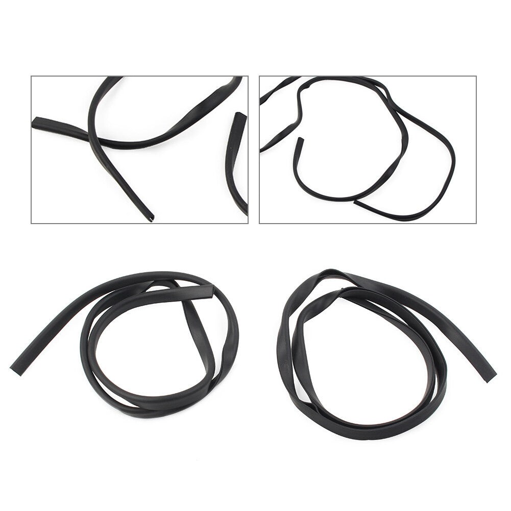 2x 31.9 Inner Fairing Trim Seal for Harley Touring Electra Street Glide Black