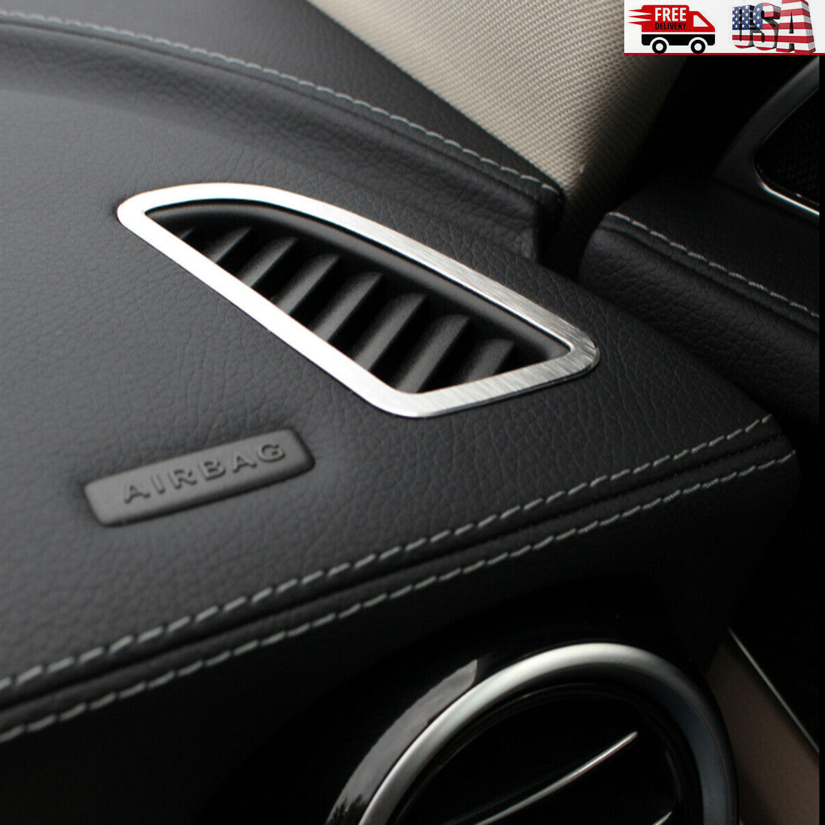 Carbon fiber 2 door handle cover trim for Subaru BRZ for Scion FRS 2012-2021