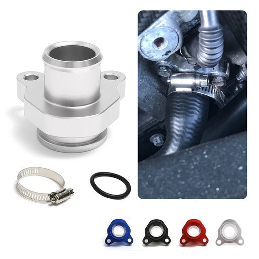 Water Hose Fitting Replacement SILVER for BMW 335i 335xi 11537541992 11537544638 Q