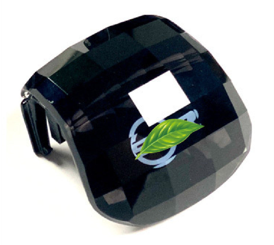 Gear Shift Knob Head Cover Replace Black Crystal Glas for Jaguar F-PACE 2021-23